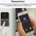 Бездротовий дверний WIFI відеодзвінок домофон з камерою кут огляду 90°, нічне бачення, мобільний додаток