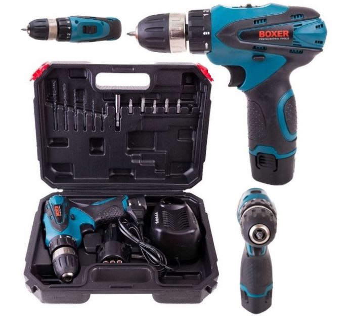 Портативный аккумуляторный шуруповерт Boxer BX-137 18В
