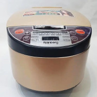 Мультиварка Rainberg RB-6207 6л 1500Вт з фритюрницею 12 програм скороварка пароварка мультиварка Beige