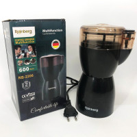 Мощная электрическая кофемолка измельчитель Rainberg RB-2206 600Вт