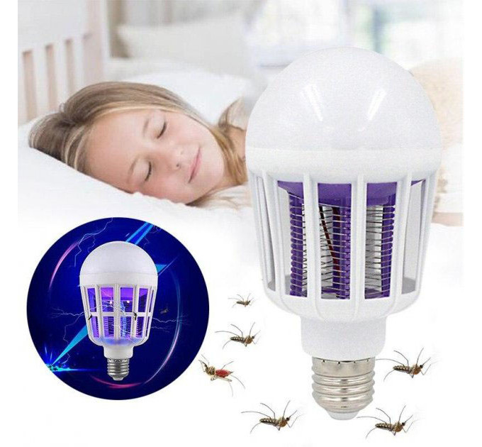 Світлодіодна лампа для комах Zapp Light, електрична пастка для комах, протимоскітна лампа від комарів