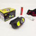 Фонарь налобный аккумуляторный KX-302-LED+2COB