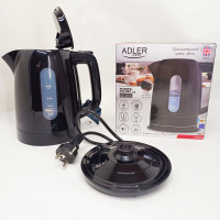 Електрочайник Adler AD 1380b 1л 2200Вт Black
