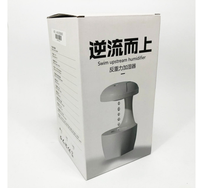Антигравитационный капельный увлажнитель воздуха с обратным потоком UKC Anti Gravity Humidifier 800 мл 5 Вт