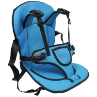 Детское бескаркасное автокресло Multi Function Car Cushion до 5 лет. Цвет: синий