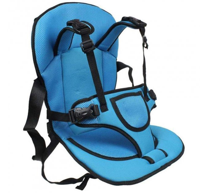 Детское бескаркасное автокресло Multi Function Car Cushion до 5 лет. Цвет: синий