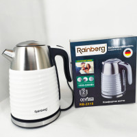 Чайник електричний Rainberg RB-2315 1.8л 2200Вт White