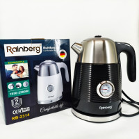 Чайник электрический с датчиком температуры Rainberg RB-2314 Black