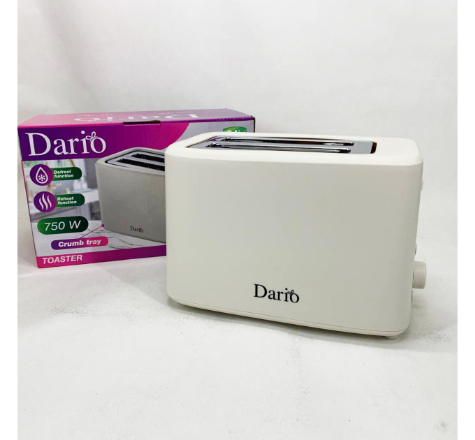 Тостер DARIO DT1007 Beige