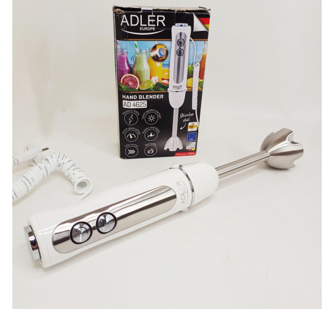 Блендер занурювальний Adler AD-4625w 850Вт White