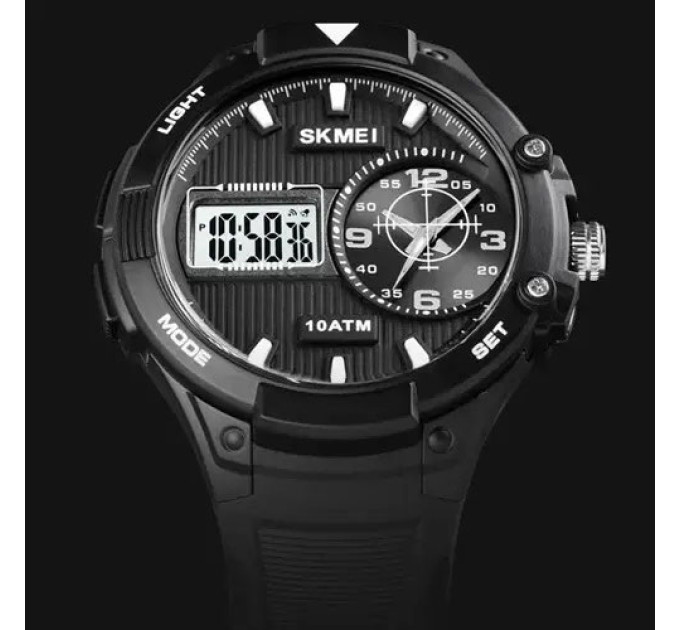 Часы наручные мужские SKMEI 1761BKWT, оригинальные мужские часы, брендовые мужские часы