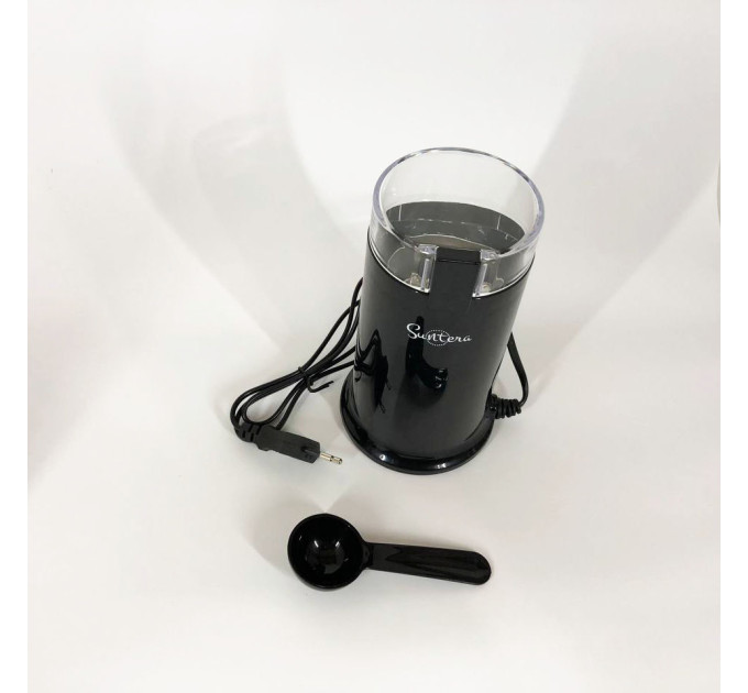 Кофемолка электрическая Suntera SCG-602, кофемолка электрическая домашняя, измельчитель кофейных зерен
