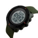 Годинник наручний чоловічий SKMEI 1213AG ARMY GREEN BIG SIZE, брендовий чоловічий годинник. Колір: зелений