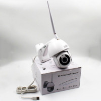 Камера видеонаблюдения IP всепогодная поворотная UKC CAMERA v380 C6 IP 1080p 2.0 mp уличная
