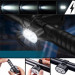 Велофонарь аккумуляторный передний и задний ZH-078-2LED фонарь + STOP-14SMD, Стоп-сигнал на заднюю раму