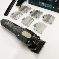 Акумуляторна машинка для стрижки VGR V-600. Колір: чорний