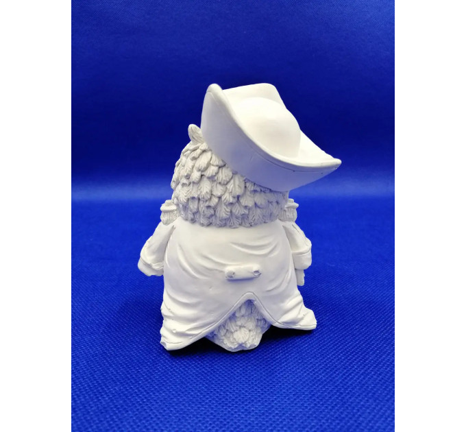 Силиконовая форма 3D "Сова Пират" для заливки мыла, воска, форма совы. 