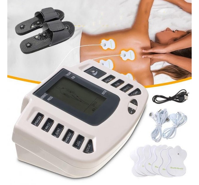 Масажер електростимулятор точковий для тіла і стоп Digital Therapy Stroke Slimming JR-309A