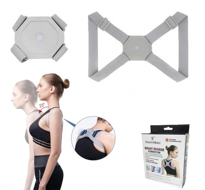 Корсет для спини хребта Nuoyi miao smart senssor corrector коректор постави