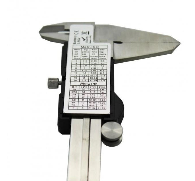 Электронный цифровой Штангенциркуль Digital Caliper 0-150 мм с LCD дисплеем в кейсе микрометр электронный