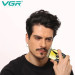 Профессиональная электробритва VGR V-383 Finale Shaver с подставкой, машинка мужская для бритья
