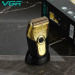 Профессиональная электробритва VGR V-383 Finale Shaver с подставкой, машинка мужская для бритья
