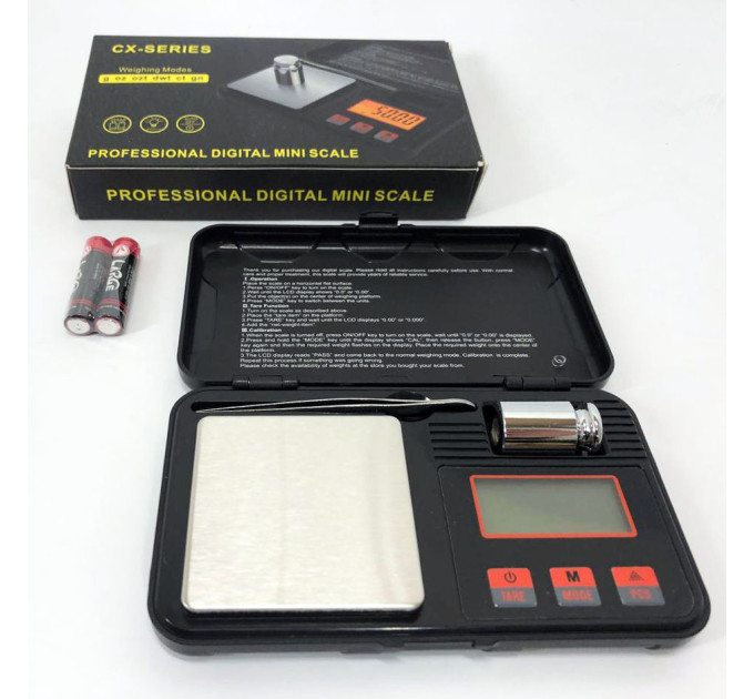 Ваги ювелірні CX-Toolbox, 200г (0,01г) з чашею, міні ваги, електронні грамові ваги для золота