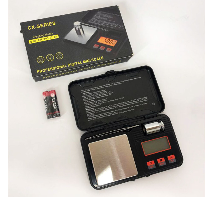 Ваги ювелірні CX-Toolbox, 200г (0,01г) з чашею, міні ваги, електронні грамові ваги для золота