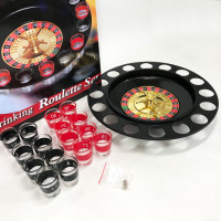 Алкогольная рулетка с рюмками игровой набор "Пьяная рулетка" 16 рюмок, Игра для развлечения на вечеринке