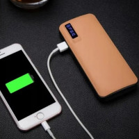 Портативное Зарядное Устройство Павербанк 50000 mAh 3хUSB Power Bank Smart Tech Beige
