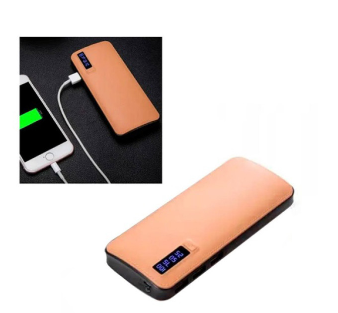 Портативное Зарядное Устройство Павербанк 50000 mAh 3хUSB Power Bank Smart Tech Beige