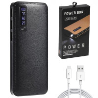 Портативное Зарядное Устройство Павербанк 50000 mAh 3хUSB Power Bank Smart Tech Black