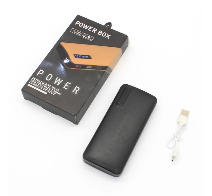 Портативний зарядний пристрій Павербанк 50000 mAh 3хUSB Power Bank Smart Tech Black