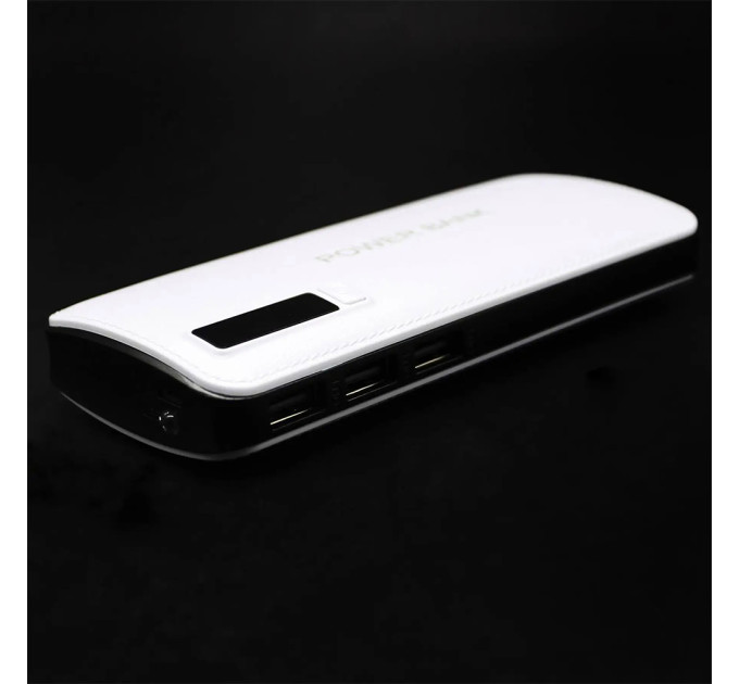 Портативний зарядний пристрій Павербанк 50000 mAh 3хUSB Power Bank Smart Tech White