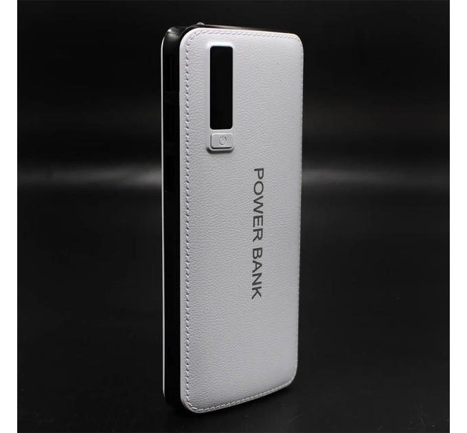 Портативний зарядний пристрій Павербанк 50000 mAh 3хUSB Power Bank Smart Tech White