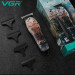Профессиональный триммер для стрижки волос и бороды VGR V-953 с насадками, окантовочная машинка