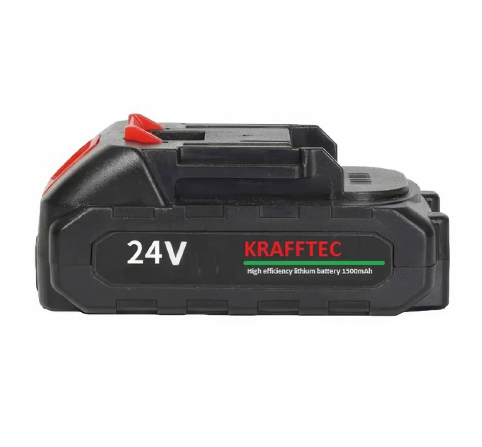 Літій-іонний акумулятор KRAFFTEC 24V 1500mAh для електроінструментів, Акумулятори для дриля шуруповерта