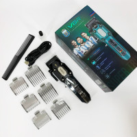 Аккумуляторная машинка для стрижки VGR V-600. Цвет: черный