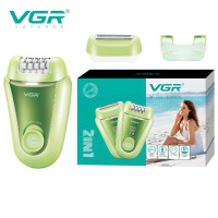 Эпилятор VGR 2 в 1 V-758. Цвет: зеленый