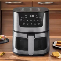 Аэрогриль Rainberg RB-2268 4200W аэрофритюрница безмасляная без масла с регулировкой температуры 8 л