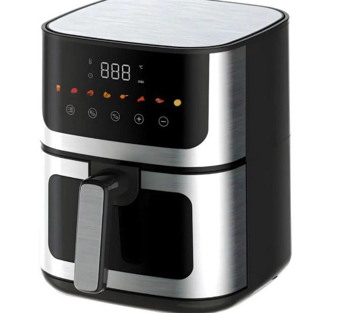 Аэрогриль Rainberg RB-2268 4200W аэрофритюрница безмасляная без масла с регулировкой температуры 8 л