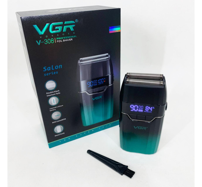 Електробритва VGR V-308 GREEN шейвер