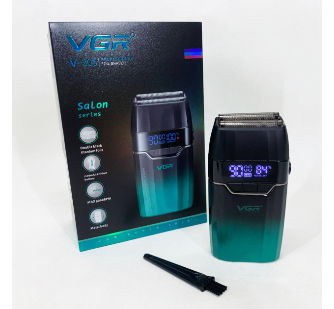 Електробритва VGR V-308 GREEN шейвер