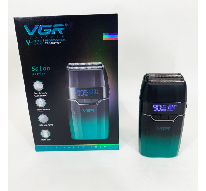 Електробритва VGR V-308 GREEN шейвер