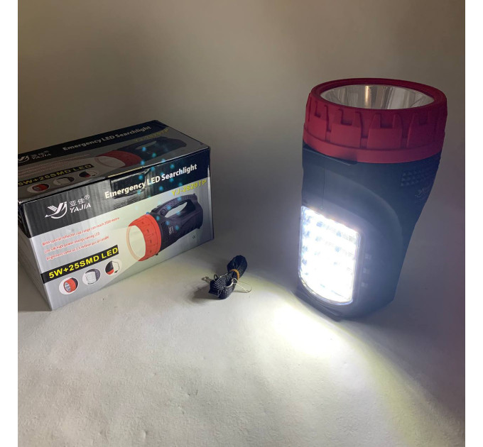 Фонарь переносной Luxury 2829-5W+25LED