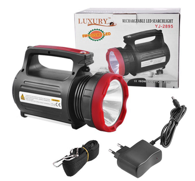Фонарь переносной аккумуляторный Luxury 2895U-5W-20SMD
