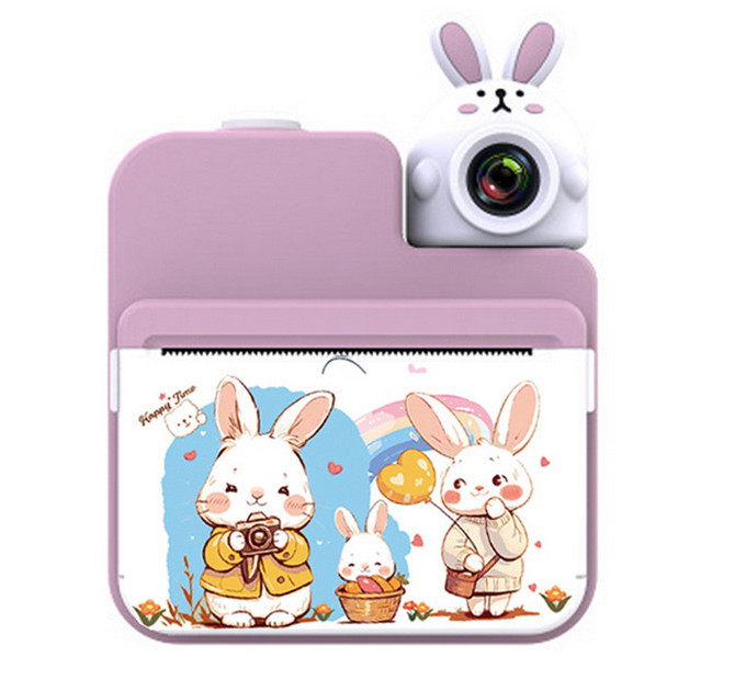 Детский фотоаппарат мгновенной печати JD30 PINK