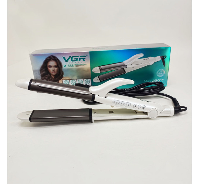 Утюжок VGR V-558 45Вт многофункциональный выпрямитель для волос