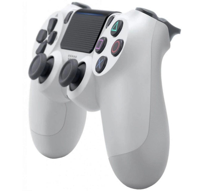 Джойстик DOUBLESHOCK для PS 4, бездротовий ігровий геймпад PS4/PC акумуляторний джойстик. Колір білий