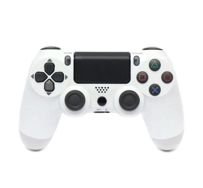 Джойстик DOUBLESHOCK для PS 4, бездротовий ігровий геймпад PS4/PC акумуляторний джойстик. Колір білий